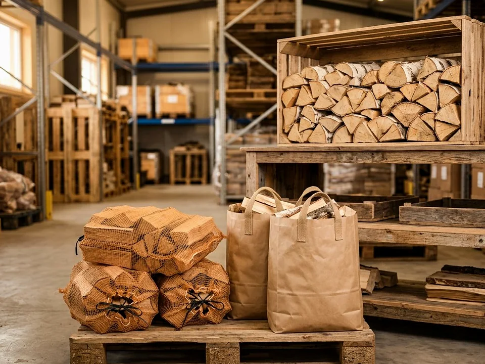 Ракурс 2: Дрова в мешках 30 л